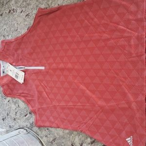 Adidas Women's Heat.rdy Racerback Primegreen golf jersey sleeveless shirt S